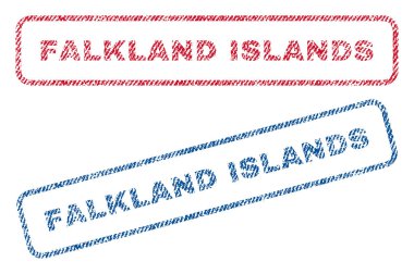 Falkland Adaları Tekstil pullar