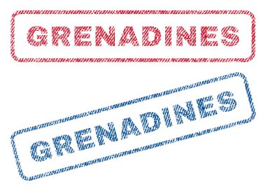 Grenadinler Tekstil pullar