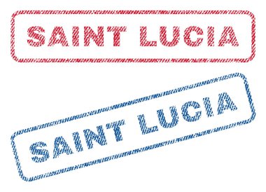 Saint Lucia Tekstil pullar