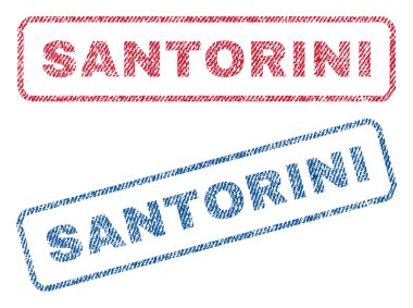 Santorini Tekstil pullar