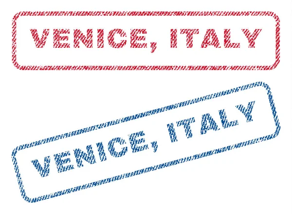 Венеція Італії текстильні штампів — стоковий вектор