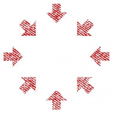 Kompakt okları kumaş dokulu simgesi