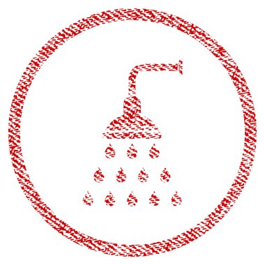 Duş kumaş dokulu simgesi