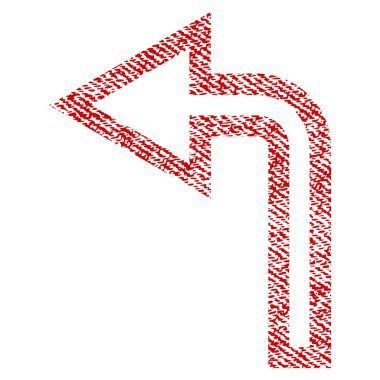 Sol kumaş dokulu simgesini devre