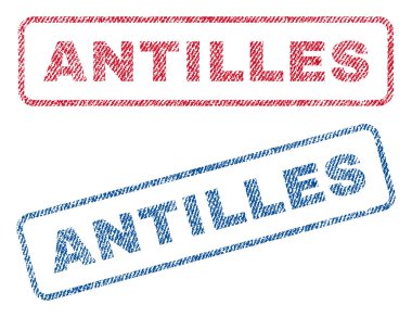 Antilleri Tekstil pullar