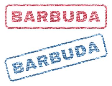 Barbuda Tekstil pullar