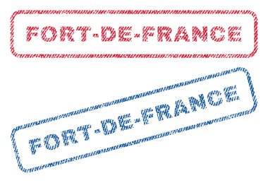 Fort-De-France Textile Stamps