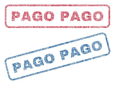 Pago Pago Textile Stamps