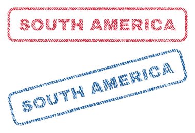 Güney Amerika Tekstil pullar