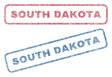 Güney Dakota Tekstil pullar