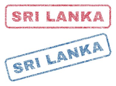 Sri Lanka Tekstil pullar