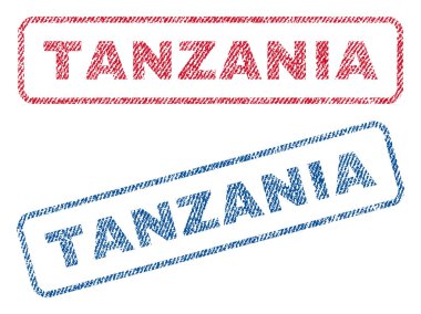Tanzanya Tekstil pullar