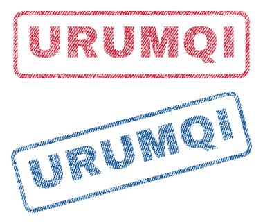 Urumçi Tekstil pullar