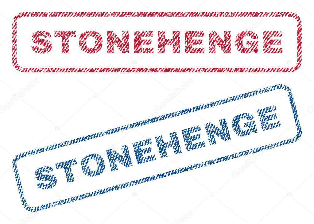 Stonehenge Textile Stamps