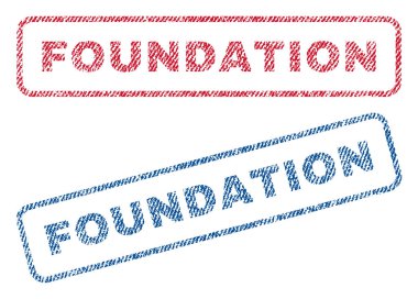 Vakfı Tekstil pullar