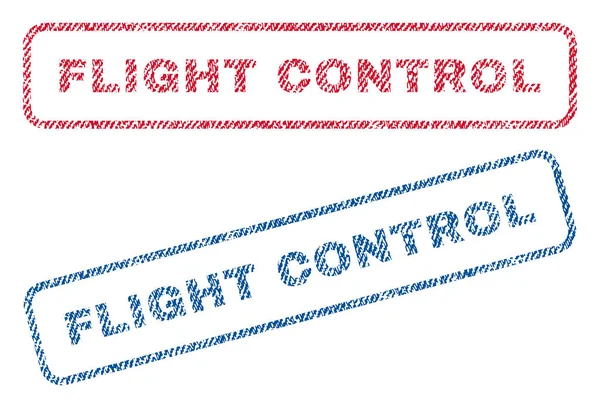 Flight Control włókienniczych znaczki — Wektor stockowy