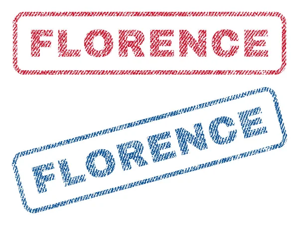 Selos têxteis de Florença — Vetor de Stock