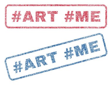 Hashtag sanat Hashtag bana Tekstil pullar