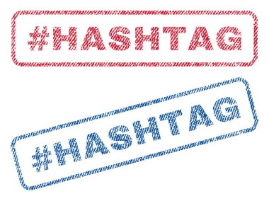 Hashtag Hashtag Tekstil pullar
