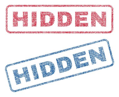 Gizli Tekstil pullar