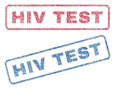 HIV testi Tekstil pullar