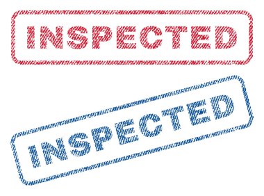 İncelenen Tekstil pullar