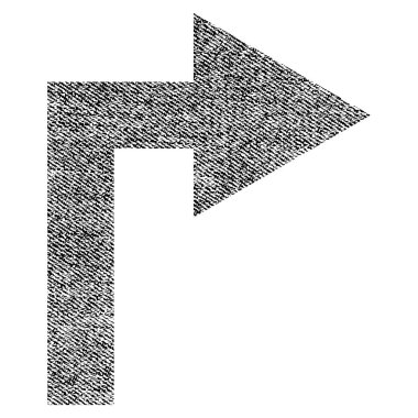 Kumaş dokulu simgesini sağa dönün