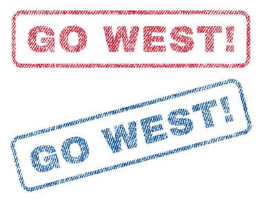 Batı ünlem Tekstil pullar git