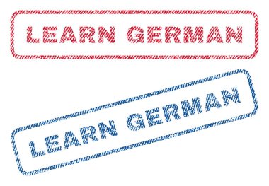 Alman Tekstil pullar öğrenin