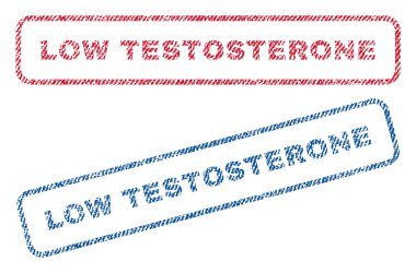 Düşük testosteron Tekstil pullar