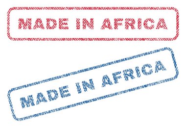 Afrika Tekstil pullar yapılan