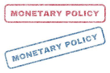 Para politikası Tekstil pullar
