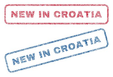 Yeni Hırvatistan Tekstil pulları