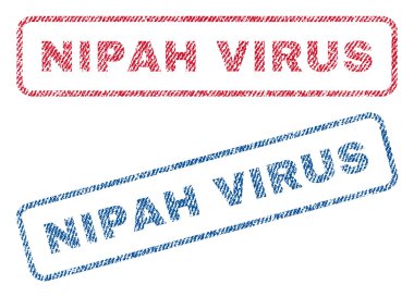 Nipah virüs Tekstil pullar