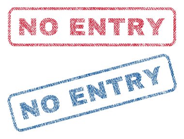 Hiçbir giriş Tekstil pullar