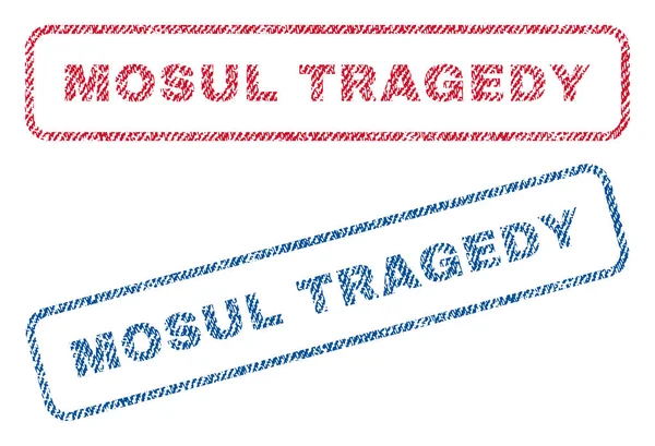Tragödie von Mossul — Stockvektor