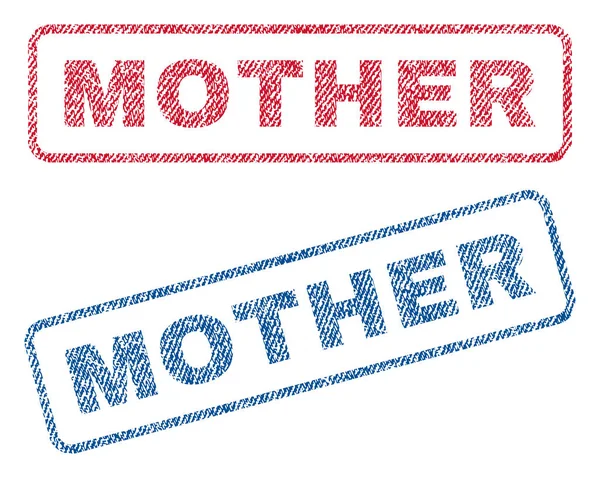Mutter-Textilmarken — Stockvektor