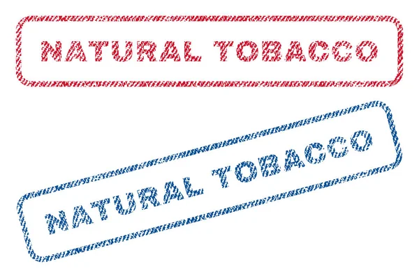 Natürliche Tabakstempel — Stockvektor