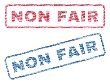 Sigara adil Tekstil pullar