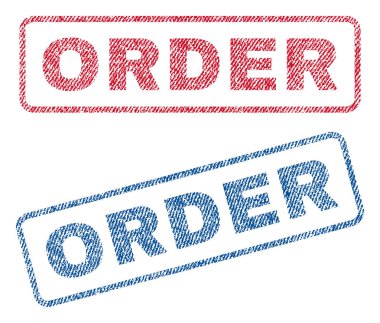 Sipariş Tekstil pullar