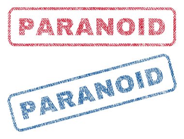 Paranoyak Tekstil pullar