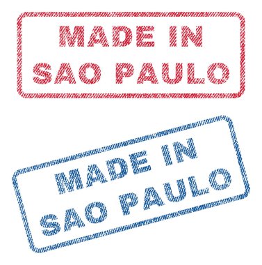 Sao Paulo Tekstil pullar yapılan