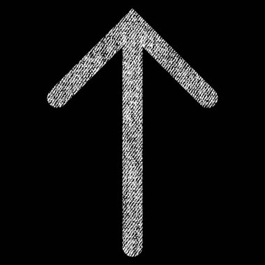 Kumaş dokulu simgesi yukarı ok