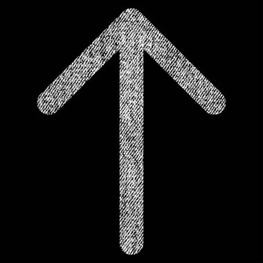 Kumaş dokulu simgesi yukarı ok