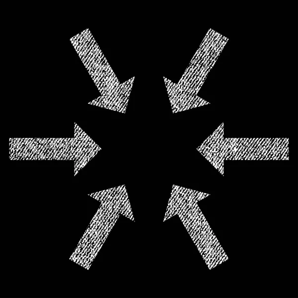 Kompakt okları kumaş dokulu simgesi