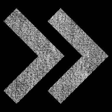 ÜST KRKT değil kumaş dokulu simgesi