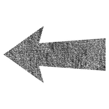 Ok sol kumaş dokulu simgesi