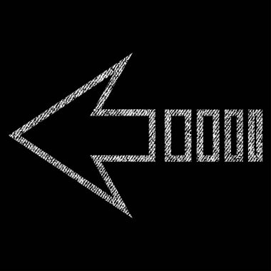 Simge sol kumaş dokulu göndermek