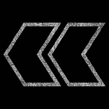 Shift Sol kumaş dokulu simgesi