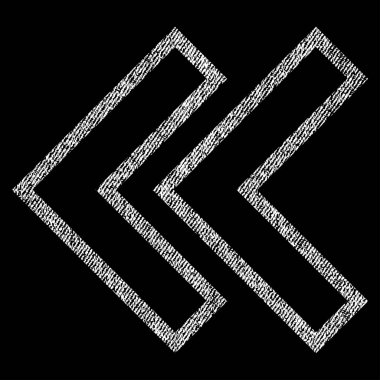 Shift Sol kumaş dokulu simgesi